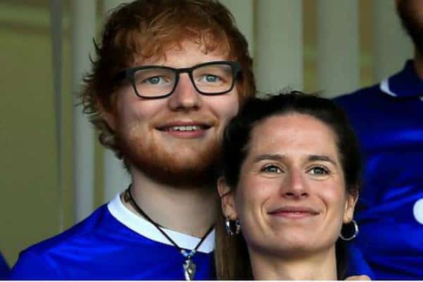 "פשוט חתונת חורף קטנה": אד שיראן התחתן עם שרי סיבורן בטקס סודי