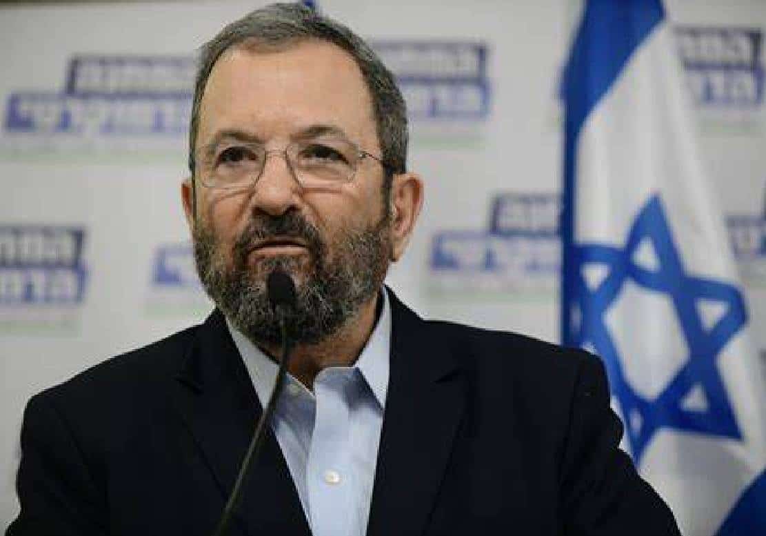 ‏אופס! נמחק ציוץ של אהוד ברק שטוען שלישראל יש נשק גרעיני