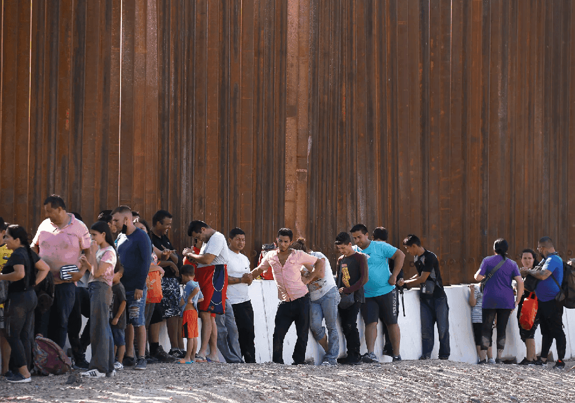 שוב נרשם שיא במספר המהגרים שניסו להיכנס לארצות הברית