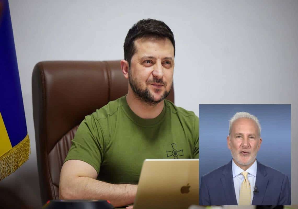 "לנשיא אוקראינה אין חליפה בארון?" כלכלן יהודי בכיר תחת מתקפה לאחר שביקר את לבושו של נשיא אוקראינה בפני הקונגרס