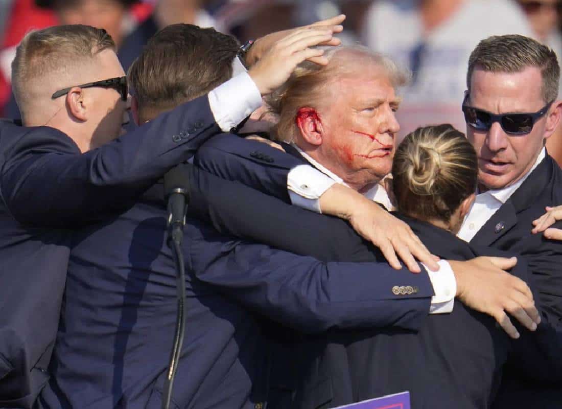 מגבירים את האבטחה על טראמפ: זכוכית חסינת כדורים וסוכנים מצוות הנשיא ביידן