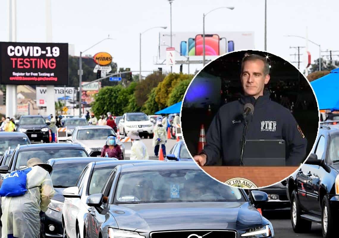 "אם נמשיך בקצב הזה, לוס אנג'לס תשלים את מבצע החיסונים רק ב-2022"