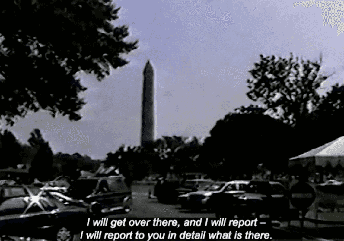 מרגל סעודי מחוץ לבניין הקפיטול: הסרטון המצמרר שצולם לפני 11\9 - נחשף לראשונה 