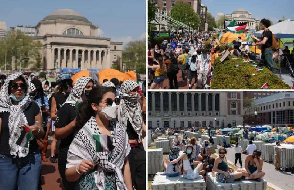 "נזוז רק בכוח" - הסלמה בקמפוס: סטודנטים בקולומביה התעלמו מהדדליין לפינוי המאהל - בדרך לסילוק מהאוניברסיטה