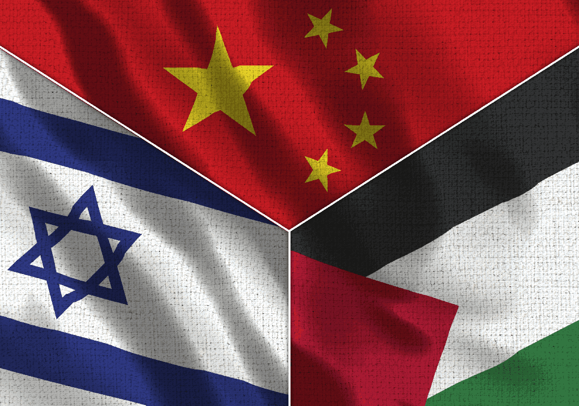 עוד סימני דעיכה של ארה"ב: סין פנתה לישראל ולפלסטינים