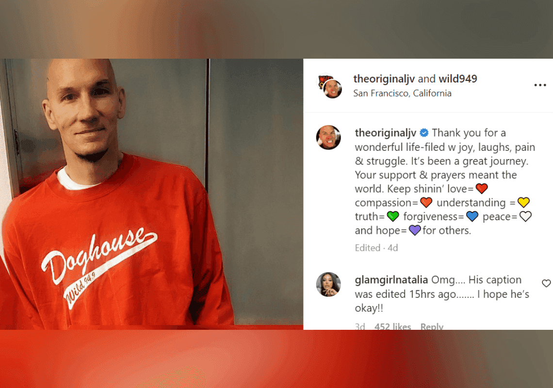 איש הרדיו הפופולרי מסן פרנסיסקו נעדר לאחר פוסט מדאיג באינסטגרם