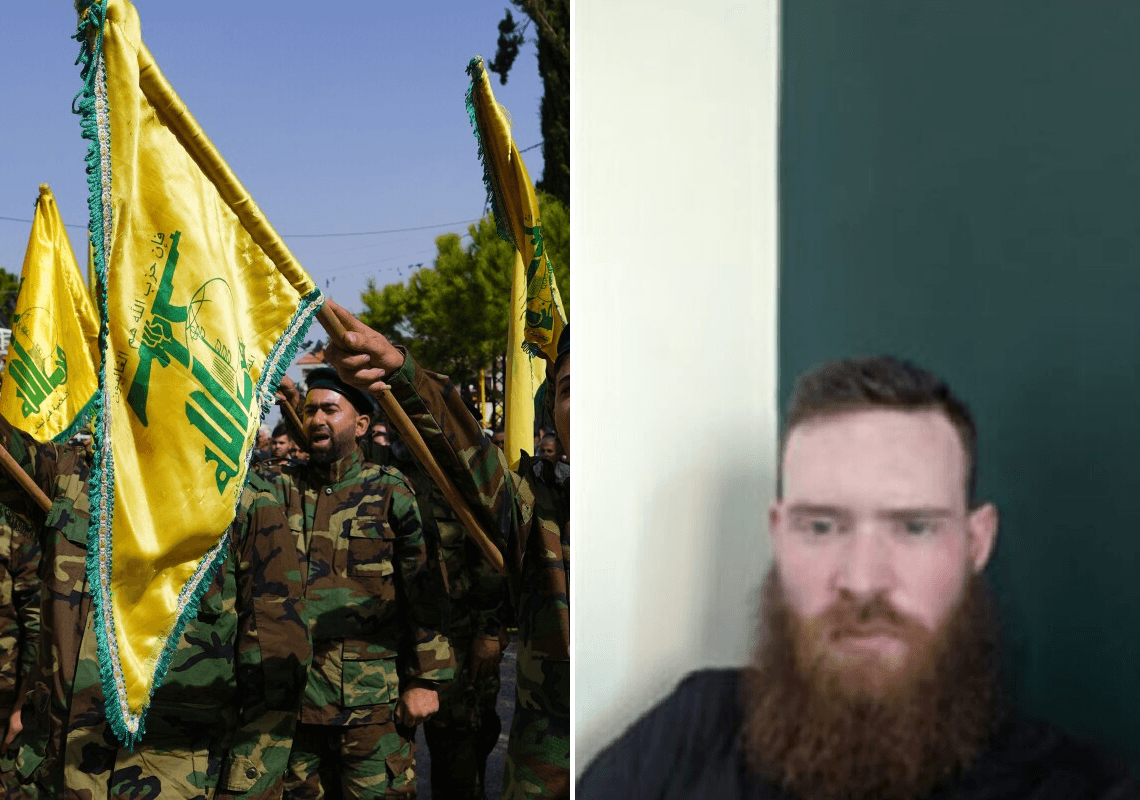 חייל אמריקאי מואשם כי טס ללבנון וסוריה כדי להצטרף לחיזבאללה - במטרה להרוג יהודים