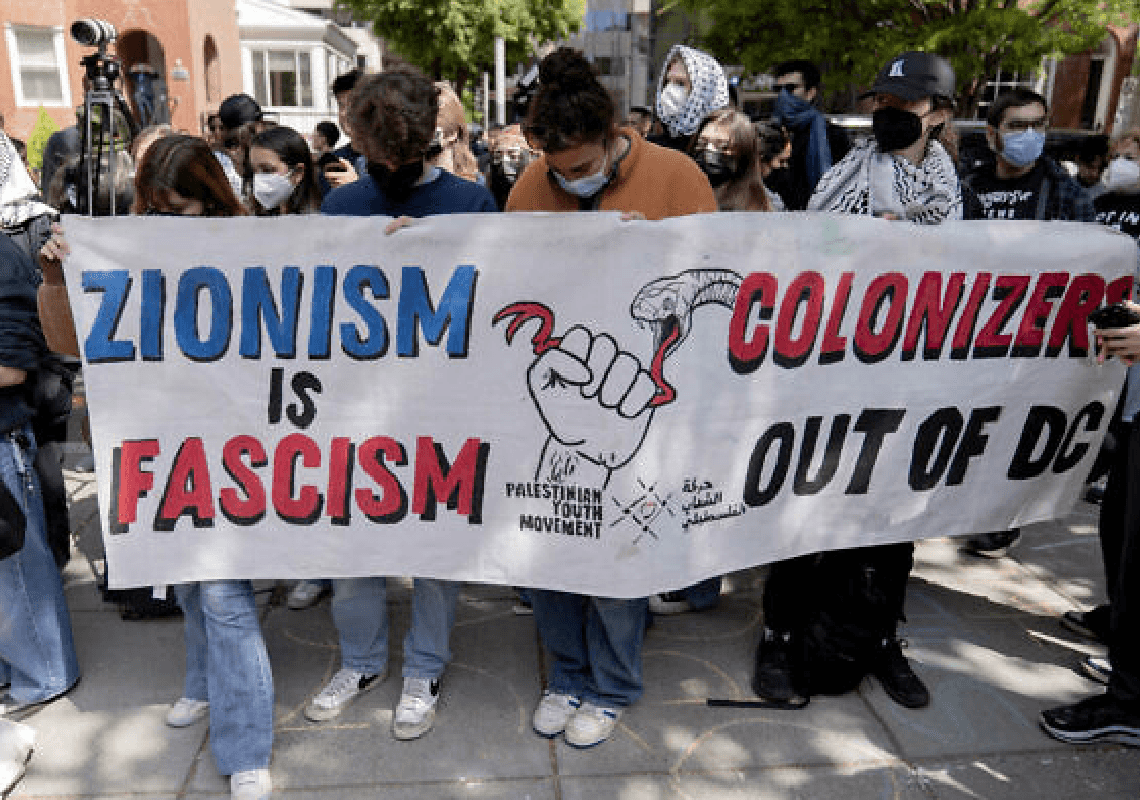 תא הסטודנטים 'קול יהודי לשלום' הושעה מאוניברסיטת ג'ורג' וושינגטון