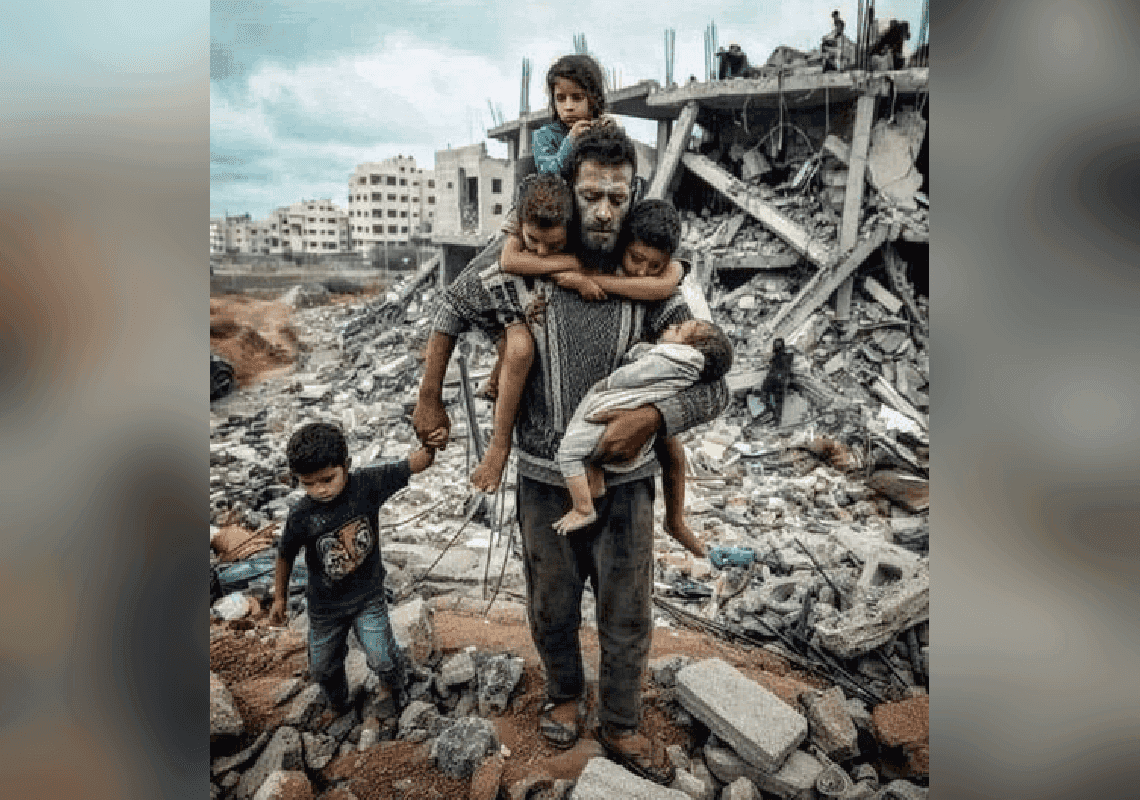 מומחים מוכיחים: התמונה מעזה שעוררה סערה - נוצרה על ידי בינה מלאכותית