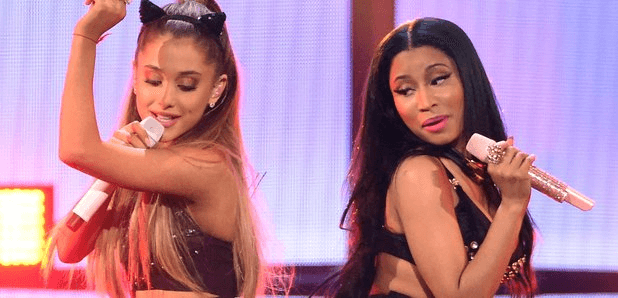 תחרות עם אריאנה גרנדה? לא אם תשאלו אם ניקי מינאז', שמכחישה את השמועות סביב דחיית האלבום החדש