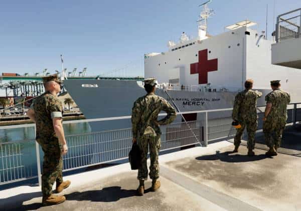 נגיף הקורונה ממשיך להתפשט באוניית בית חולים: 6 חיילים נוספים אובחנו