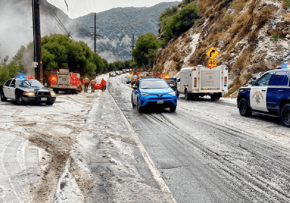 תושב קליפורניה שרד ארבע תאונות דרכים בפחות משעה: "אלוהים הגן עליי" 