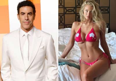 סשה ברון כהן פותח פרק חדש אחרי הגירושים: רומן עם דוגמנית אונליפנס בת 27 