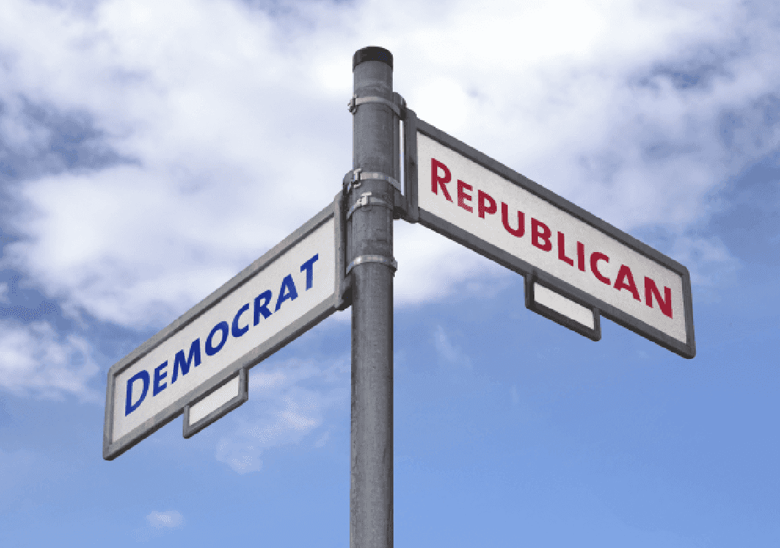 סקר מטלטל: שליש מהאמריקאים בעד לפצל את ארה"ב לשתי מדינות - רפבוליקנית ודמוקרטית 