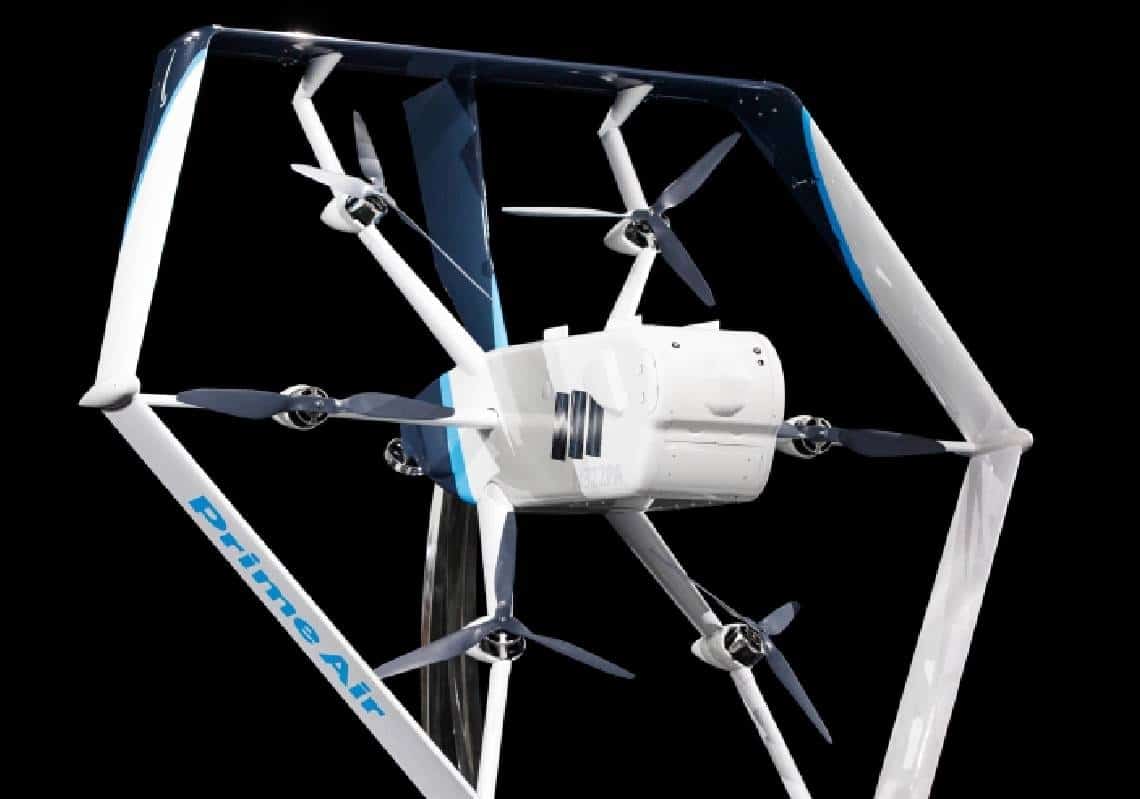 אמזון Prime-Air - משלוחים מעופפים: ענקית הקניות משיקה שירות חדש לתושבי עיר בצפון קליפורניה