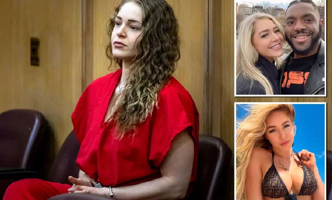 דוגמנית ה-OnlyFans שמואשמת ברצח בן זוגה איימה לכאורה לשרוף את ביתו של נער בגלל שסירב לנשק אותה