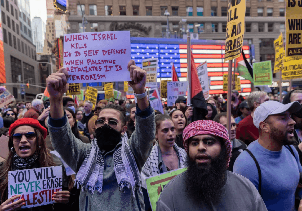 מומחה למזה"ת מנסה להסביר לאמריקאים: חמאס בדרך אליכם