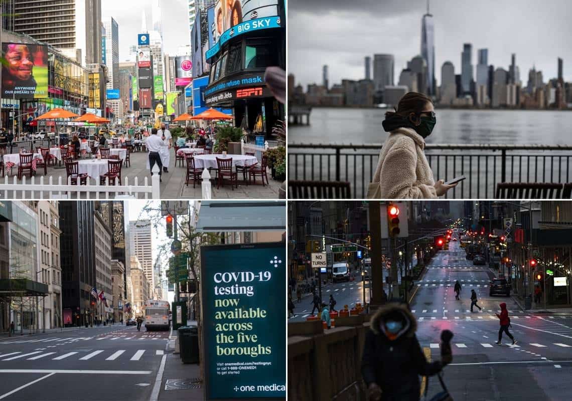 1.6 מיליון חולים, כ-50 אלף מתים ומושל שמסובך בשתי פרשות פוליטיות חמורות: ניו יורק מציינת שנה לפרוץ המגפה