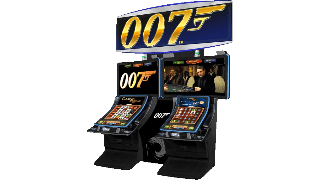 מזל, מכונות מזל: ג'יימס בונד מגיע לבתי הקזינו בדרום קליפורניה