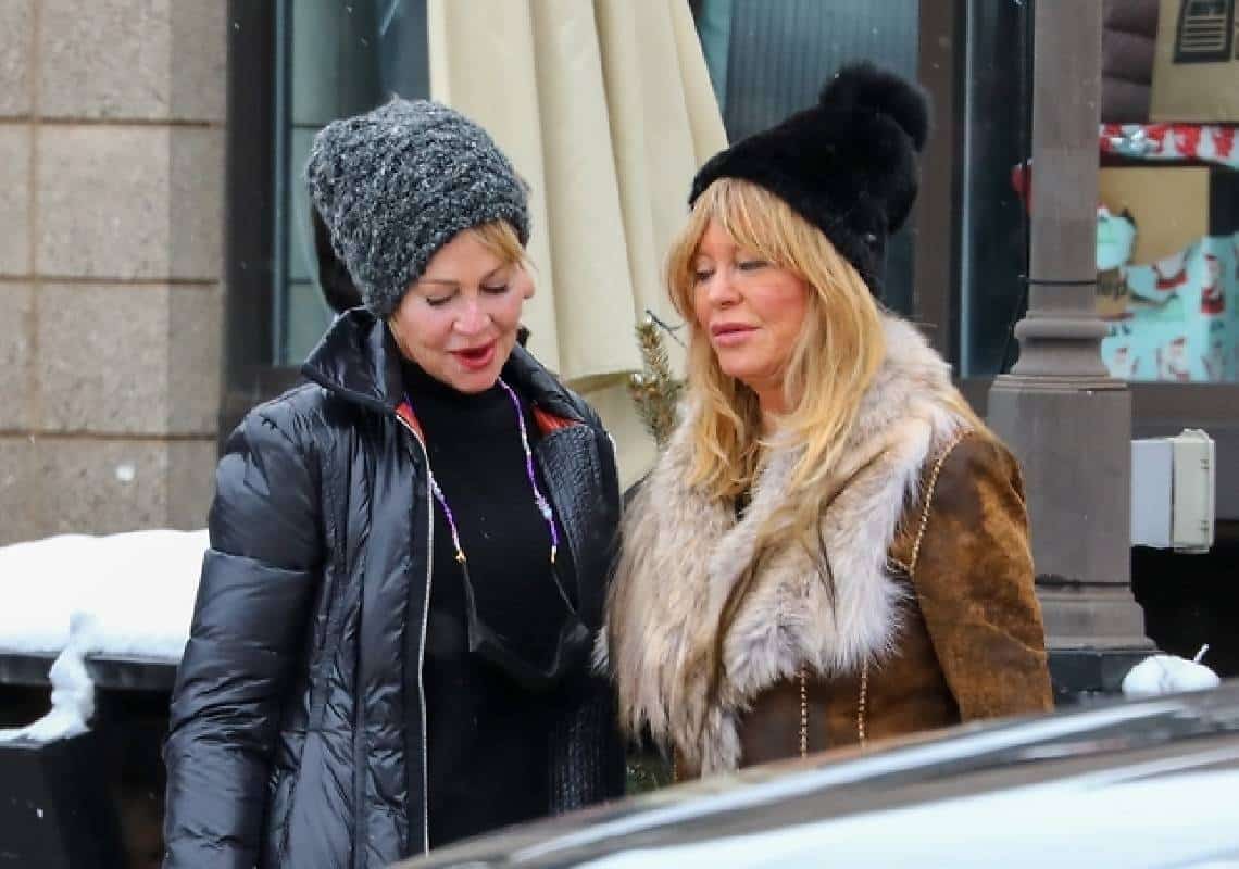 מפגש חברות בקולורדו: צמד השחקניות גולדי הון ומלאני גריפית משלימות פערים