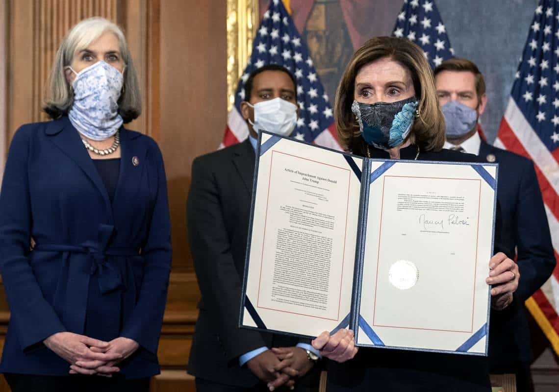 לא שוכחים את ה-6 בינואר: בסנאט נערכים לפתיחת משפט ההדחה השני נגד טראמפ