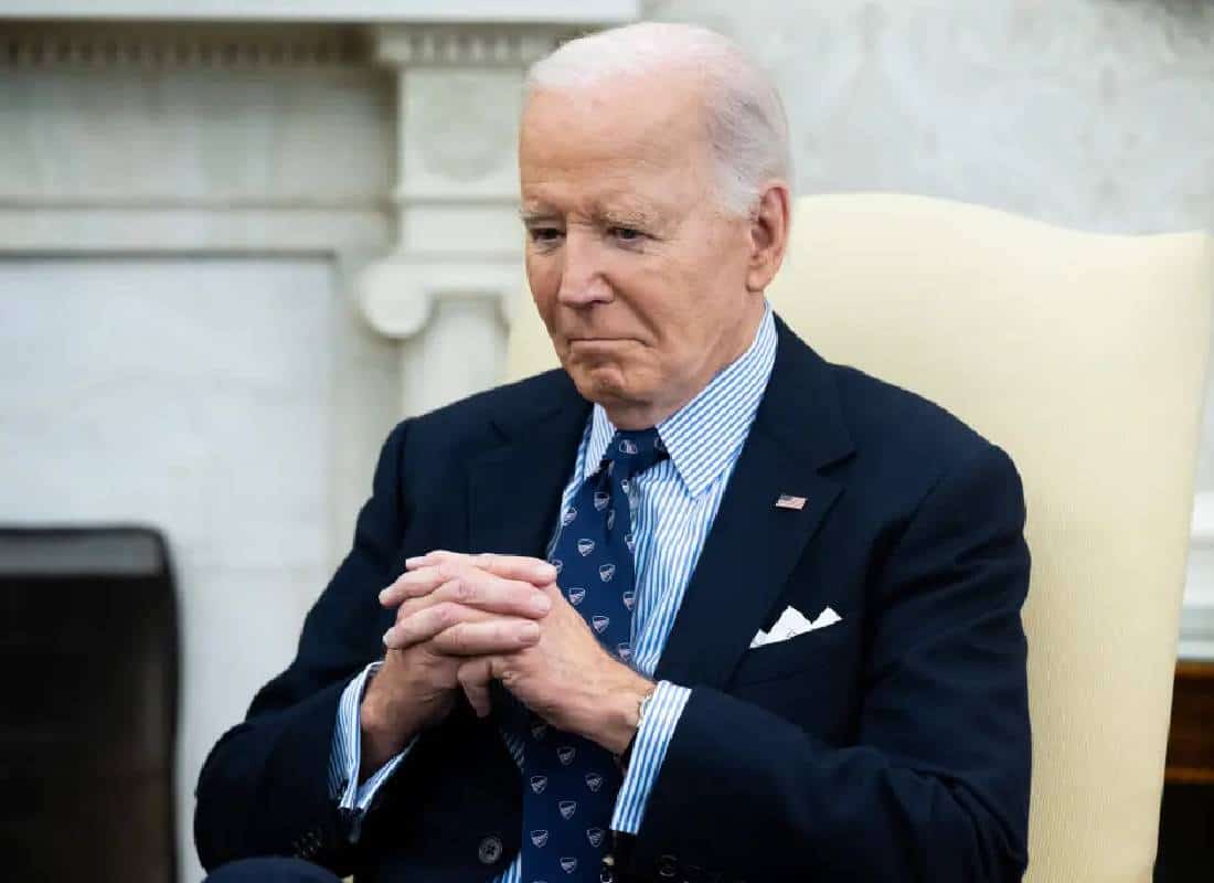 ביידן מתפרץ על כתבת ישראלית: "את רוצה שהמצלמה תפגע לך בראש?"