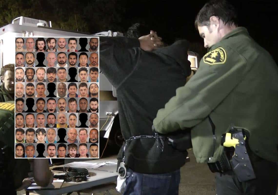 מבצע נרחב נגד סחר בבני אדם בדרום קליפורניה: עשרות נעצרו בחשד לשידול לזנות, לפחות 2 נשים חולצו