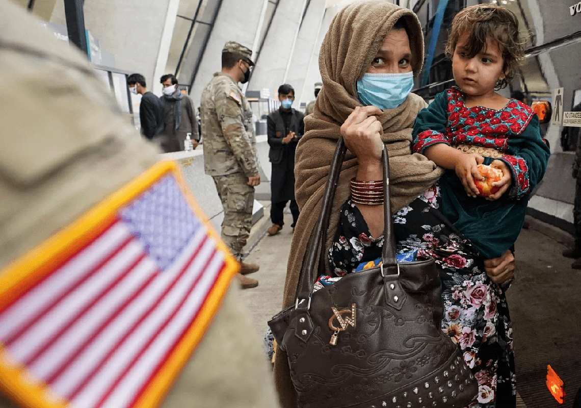 חצבת התגלתה בקרב פליטים אפגנים שאוכלסו בעיר האוהלים שהוקמה בוויסקוניסן