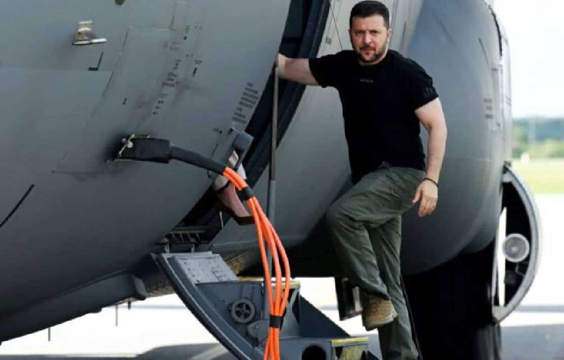 ‏זלנסקי דורש עוד נשק, ומודה שחיל האוויר הרוסי "עוצר" את מתקפת הנגד האוקראינית‏