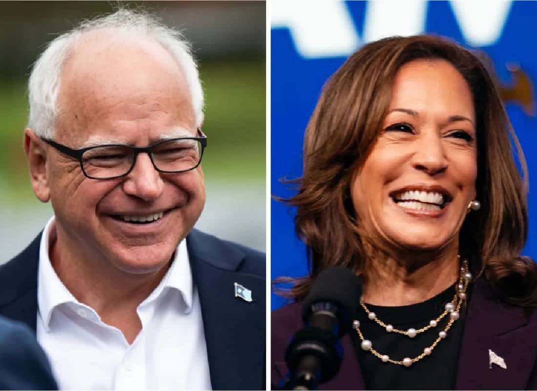 המועמד הדמוקרטי לסגן הנשיא: האיש שקרא לטראמפ "מוזר"