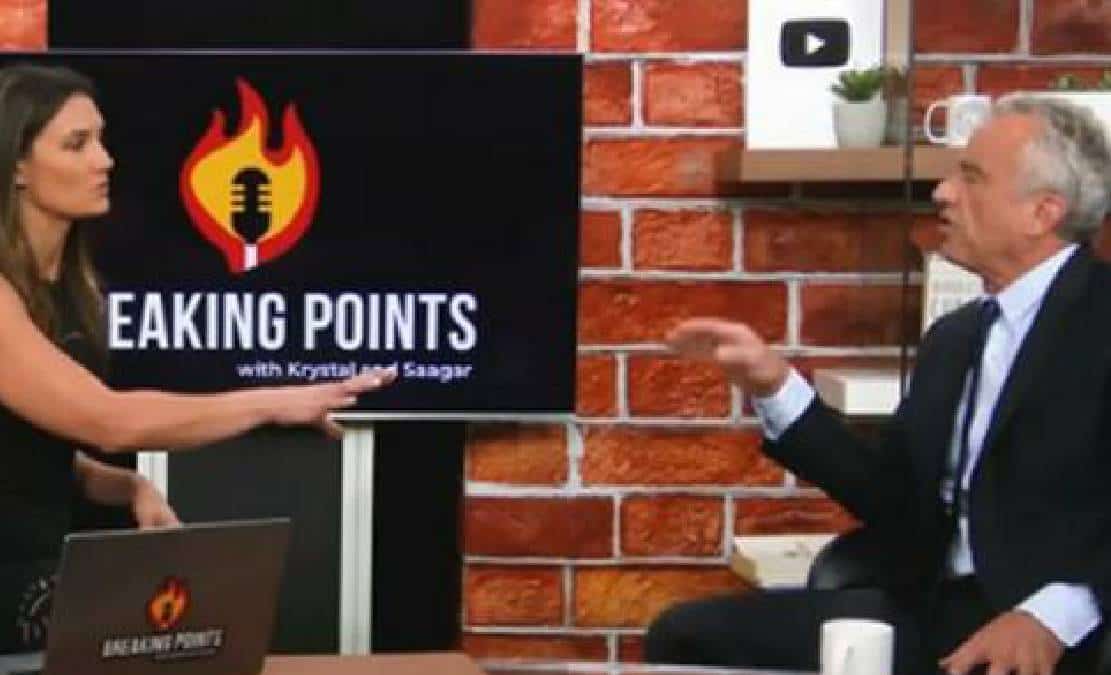 ‏"תראי לי איפה טעיתי במדע שלי!": המועמד לנשיאות RFK ג'וניור מתווכח על חיסונים‏