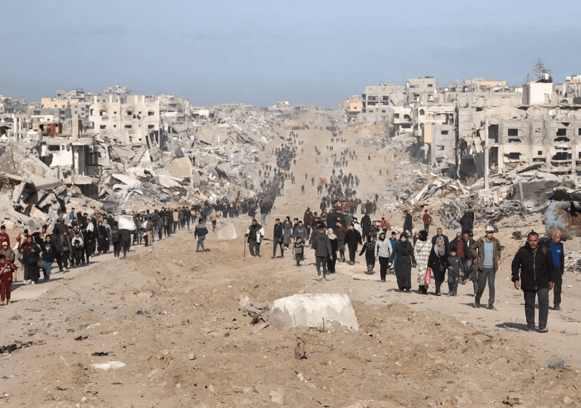 דיווח: ממשל טראמפ הנכנס שוקל תוכנית להעברת תושבי עזה למדינות אחרות