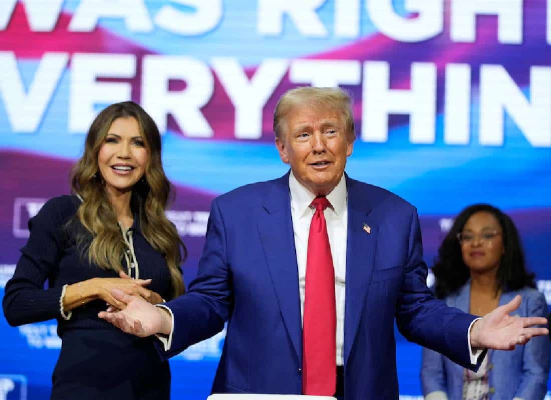 מושלת דקוטה הדרומית שהרגה את כלבה תוביל את ביטחון הפנים של טראמפ