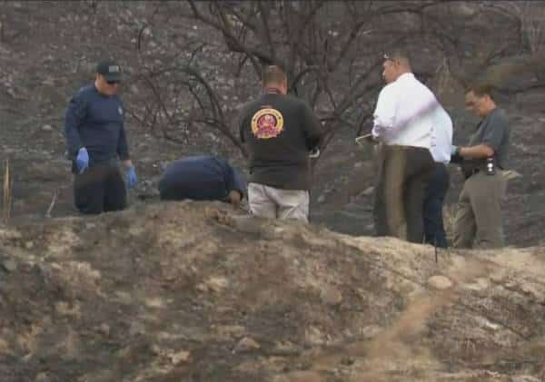 מחוז לוס אנג'לס: "שריפת טיק" חשפה שרידי אדם בסמוך לסנטה קלריטה