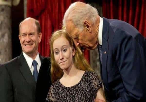 "זה הלפטופ מהגיהנום": תמונותיה של קטינה אשר ג'ו ביידן נישק ולחש באוזנה בשידור-חי נמצאו על מחשבו של האנטר ביידן