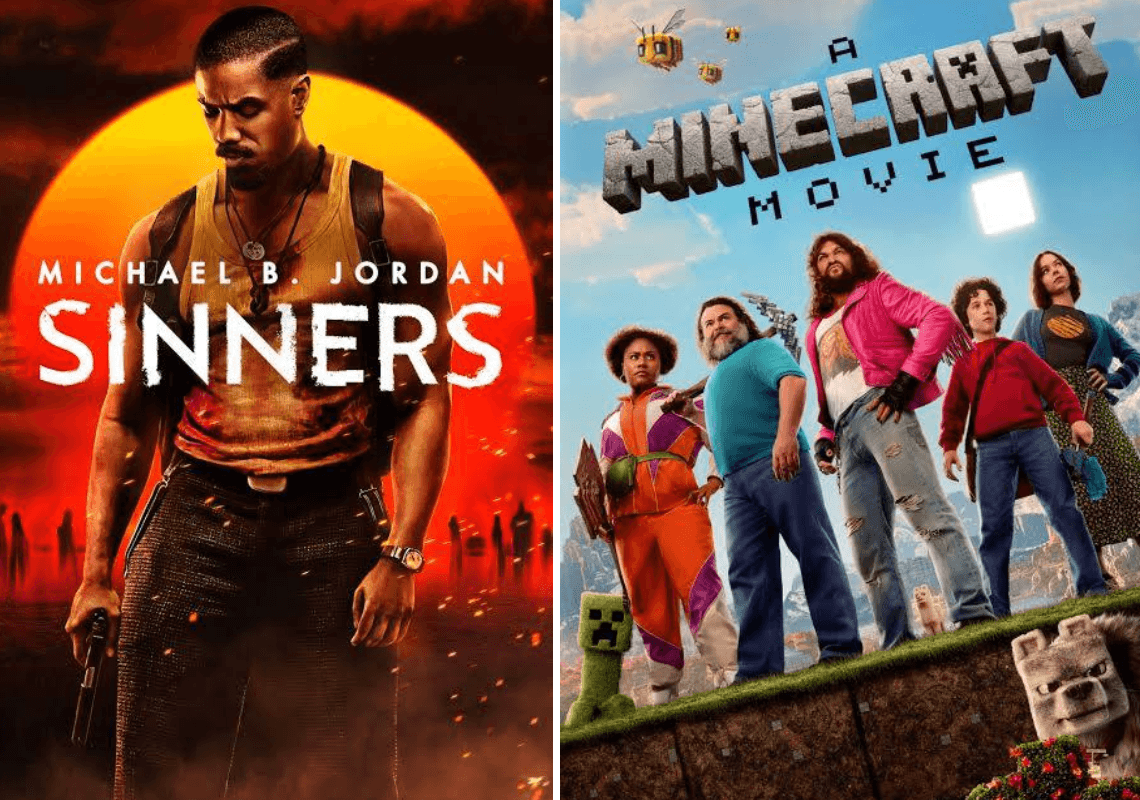 וורנר ברוס שוברים את הקופות: 'מיינקראפט' ו'חוטאים' מובילים את אפריל