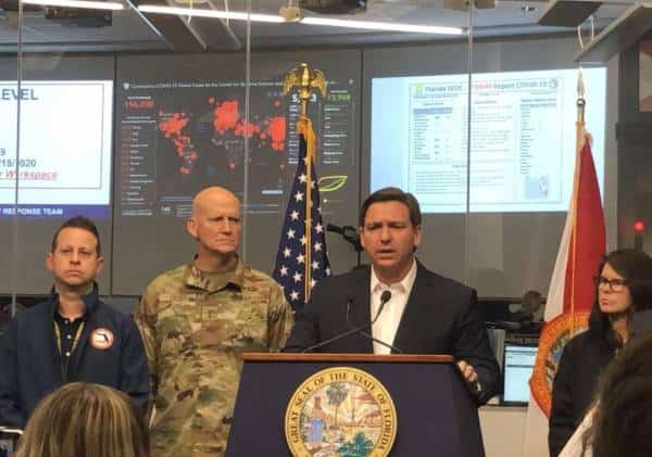 סגירת בתי עסק והקמת "מרפאות דרייב ת'רו": פלורידה מגיבה למגפה העולמית