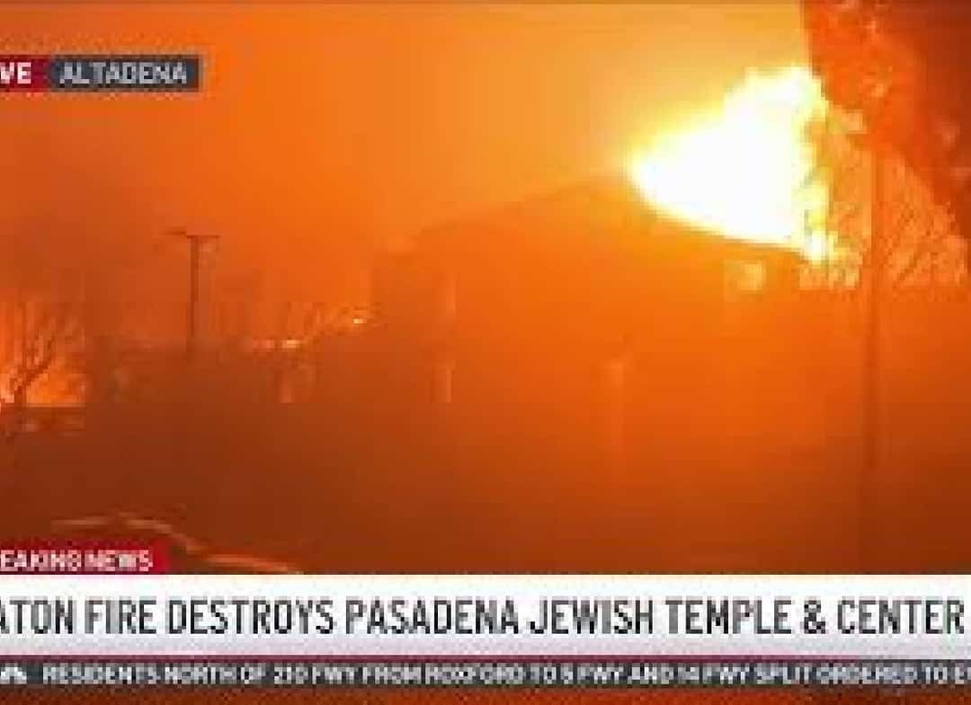 "התופת מתפשטת": שני הרוגים בלוס אנג'לס, למעלה מאלף מבנים נשרפו, ביניהם בית הכנסת פסדינה ג'ואיש טמפל אנד סנטר