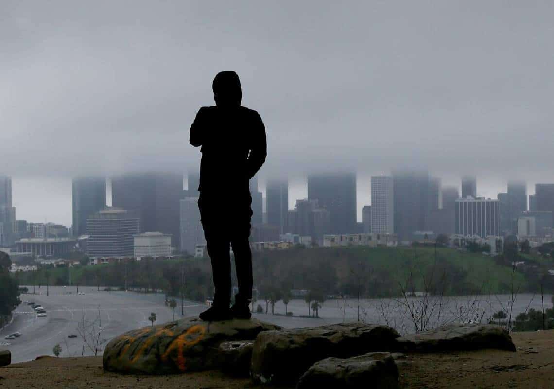 "פצצת ציקלון" ממטירה כמויות ממטרים אדירות בכל רחבי דרום קליפורניה 