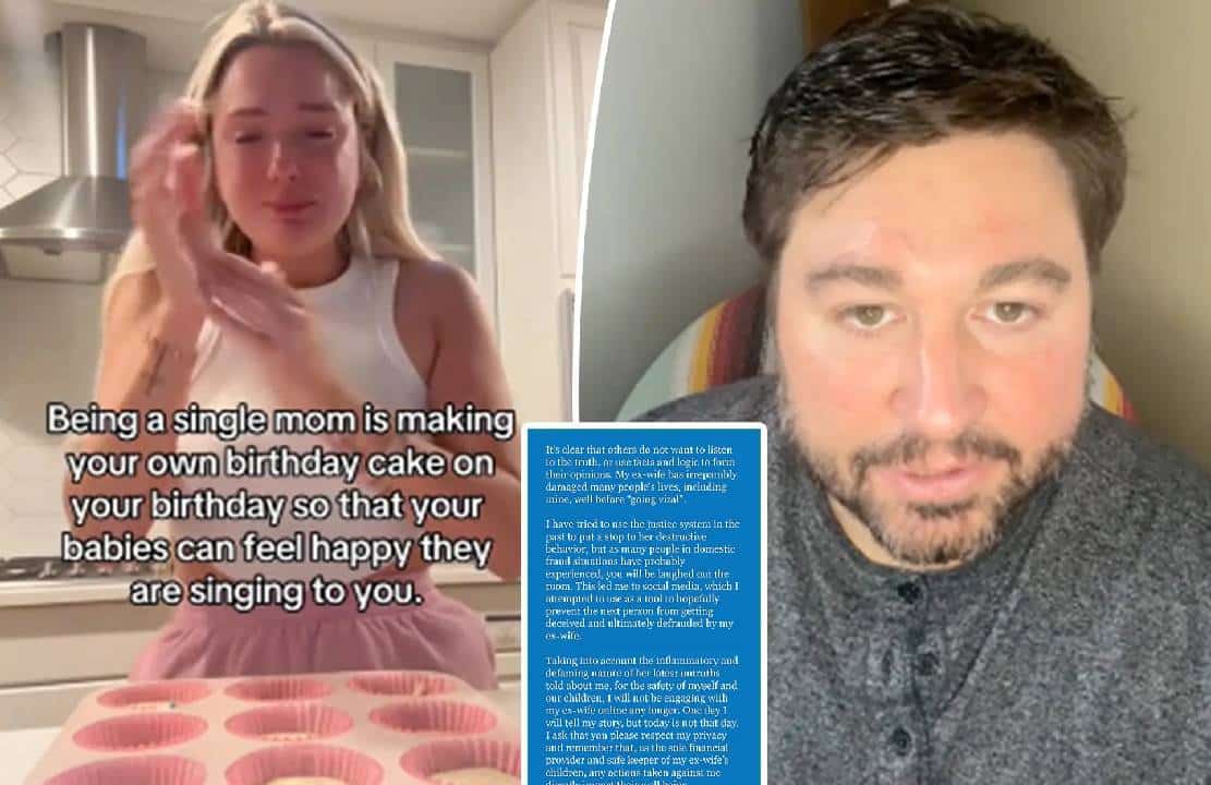 אם חד-הורית בת 29 הפכה ויראלית לאחר שהצטלמה בוכה בזמן אפיית עוגת היומולדת של עצמה - עתה האמת שהסתירה נחשפת