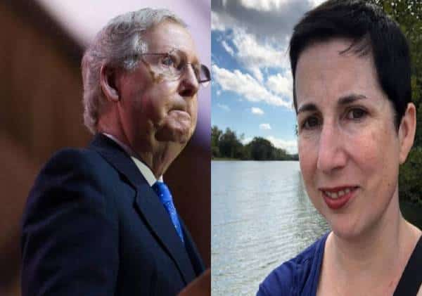 "הוא זה מרשימת שינדלר שצד יהודיות זקנות עם רובה": מרצה עם חשד לפתולוגיה נפשית תקפה את מנהיג הסנאט הפרו-ישראלי