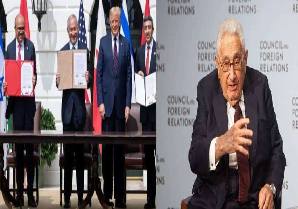 קיסינג'ר החמיא לטראמפ: "ביידן חייב להמשיך את מדיניותו המבריקה במזרח התיכון, הוא יצר קונספט גאוני"