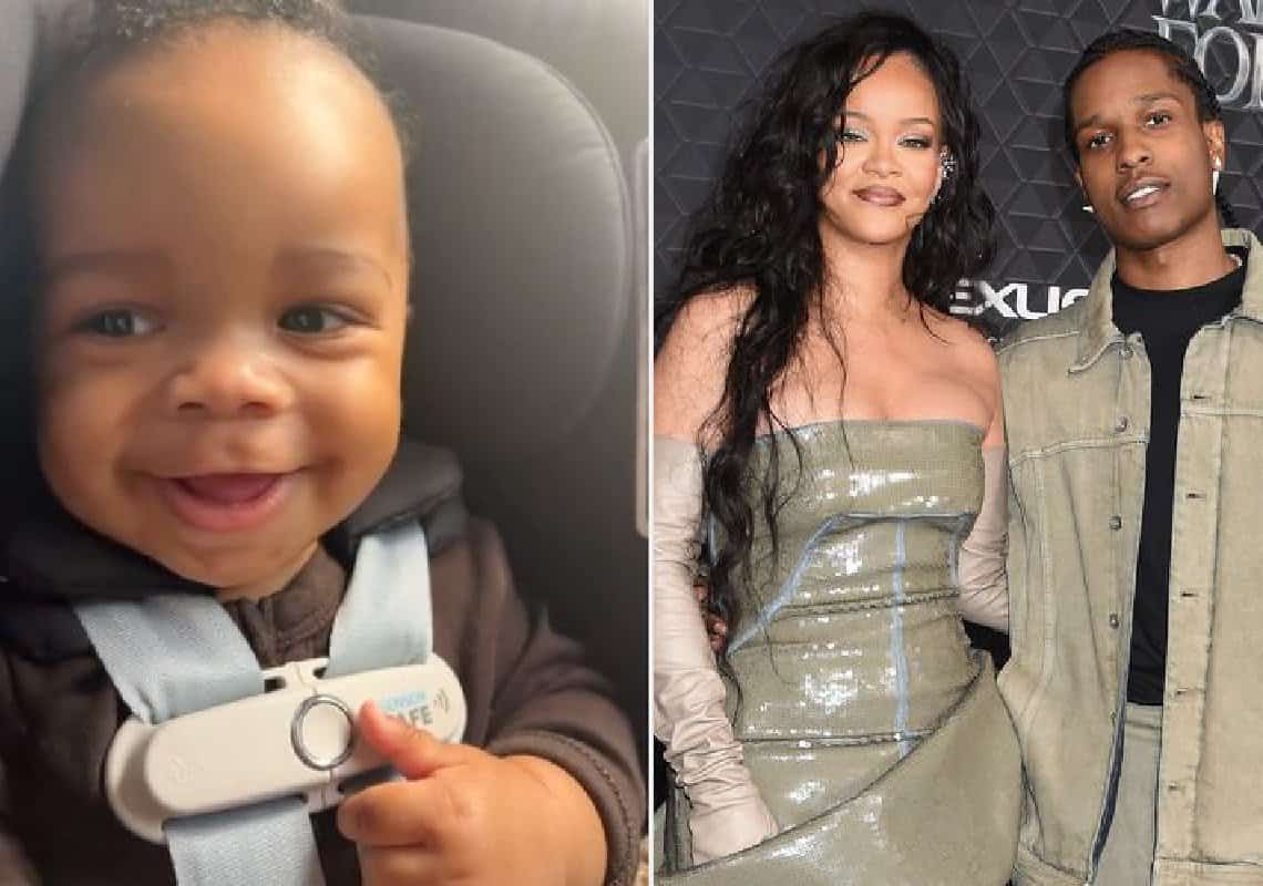 זה סוף-סוף קרה: ריהאנה מפרסמת תמונה ראשונה של הבייבי החדש 