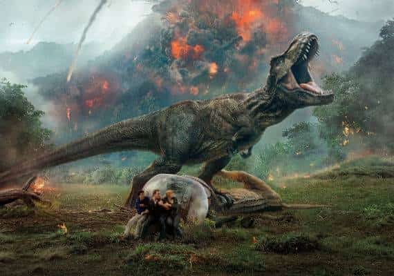 בקולנוע: הדינוזאורים חוזרים ל"פארק היורה - נפילת הממלכה"