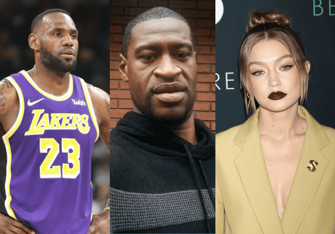 ״זה חייב להיפסק!״: לברון ג’יימס, ג’יג’י חדיד וכוכבים נוספים מגיבים בזעם על מותו הטרגי של ג'ורג' פלויד 