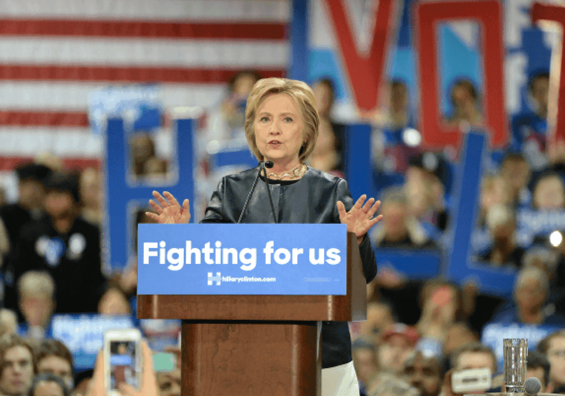 "הדמוקרטים זקוקים נואשות להילרי קלינטון"