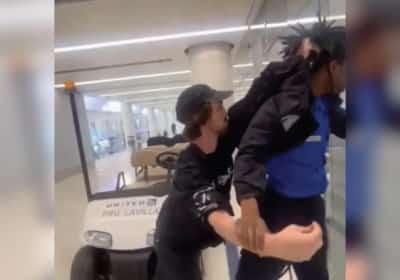 כלא במקום לאס וגאס: תייר השתולל בשדה"ת של לוס אנג'לס ותקף עובד ביטחון