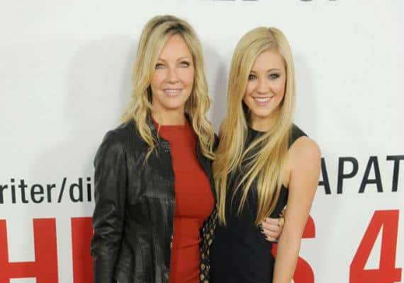 "אמא תהיי שלי": השחקנית, הת'ר לוקליר, בילתה את יום האם בצפייה בסרט החדש של בתה, אווה 