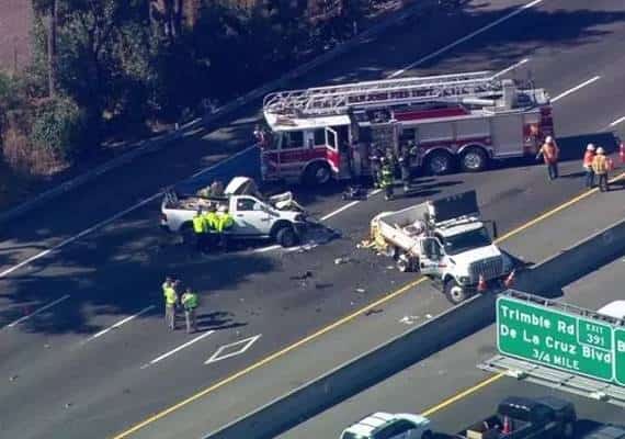 סן חוזה: תאונת דרכים קטלנית גרמה לסגירת כביש ה-101
