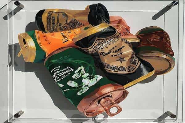 אמנות בפחית: כך יוצרים פופ ארט עם מסר קיומי ומציגים אותו בלאס וגאס